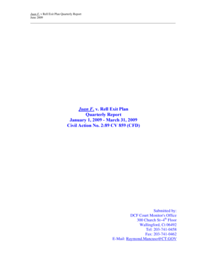 Stipulation Regarding Outcome Measures 3 and 15 - ct