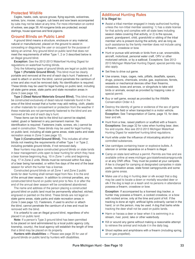 Pages 33 to 48 - State of Michigan - michigan Preview on Page 1