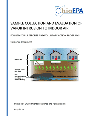 Guidance for The Evaluation and Mitigation of Subsurface Vapor Intrusion to Indoor Air Interim Final. Human Risk Assessment - epa ohio