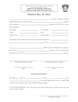 Handwritten bill of sale example - VEHICLE BILL OF SALE - Department of Public Safety