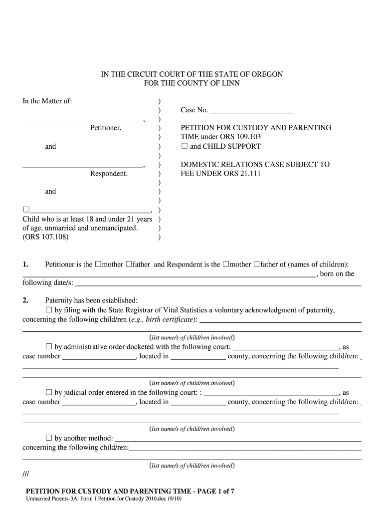 How To Apply For Sole Custody Partskill30