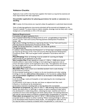 biodiversity checklist chelmsford form