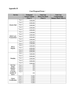 Behavior change contract example - Appendix H Cost Proposal Form * - New York State Department of ... - labor state ny