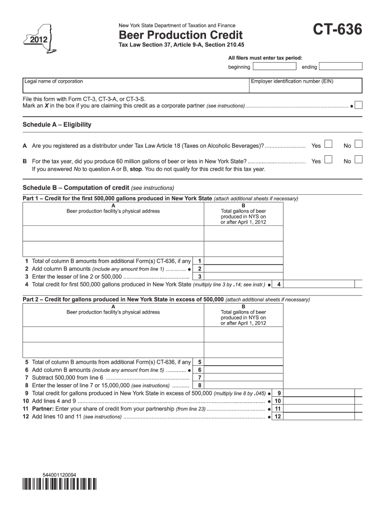 nys dtf ct Preview on Page 1