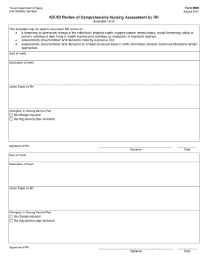 Form 8009 - dads state tx