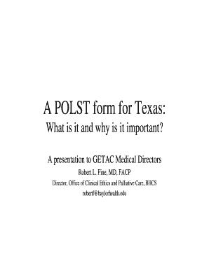 texas polst form pdf