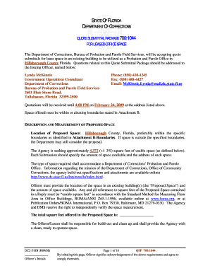 Department of Corrections Memo Template - Florida Department of ... - dc state fl