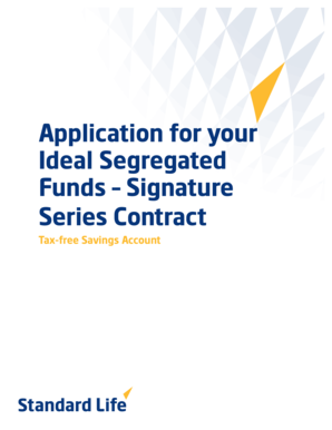 Ideal Segregated Funds Application Form
