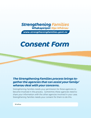 Strengthening Families Consent Form