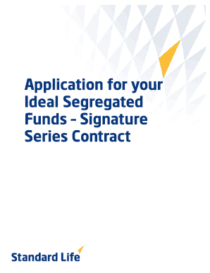 Ideal Segregated Funds Application Form
