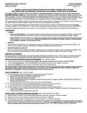 wisconsin marriage license marriage certificate worksheet f 05060