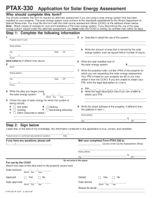 form illinois ptax pdffiller