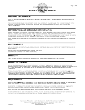 Alaska Teacher Certification Renewal Form