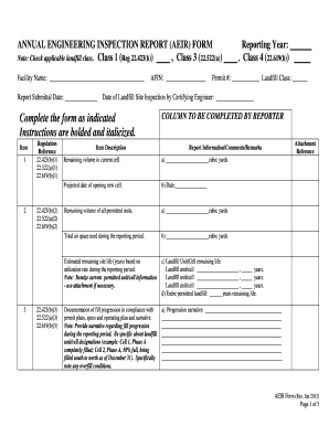 Site inspection form template - engineering inspection report format