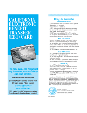 calfresh ebt card