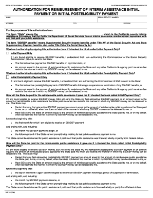 California SSP 14 Form