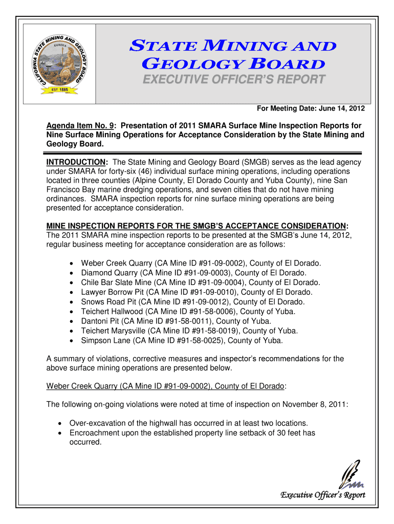 GEOLOGY BOARD - conservation ca Preview on Page 1