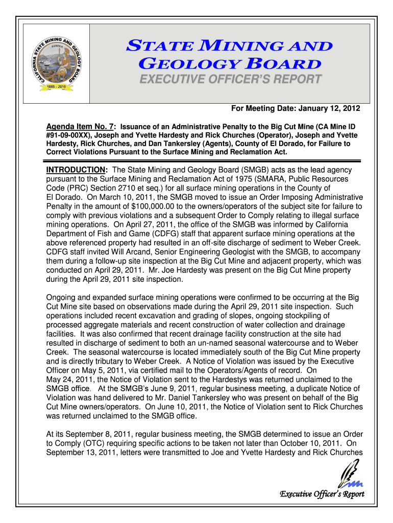 #91-09-00XX), Joseph and Yvette Hardesty and Rick Churches (Operator), Joseph and Yvette - conservat Preview on Page 1