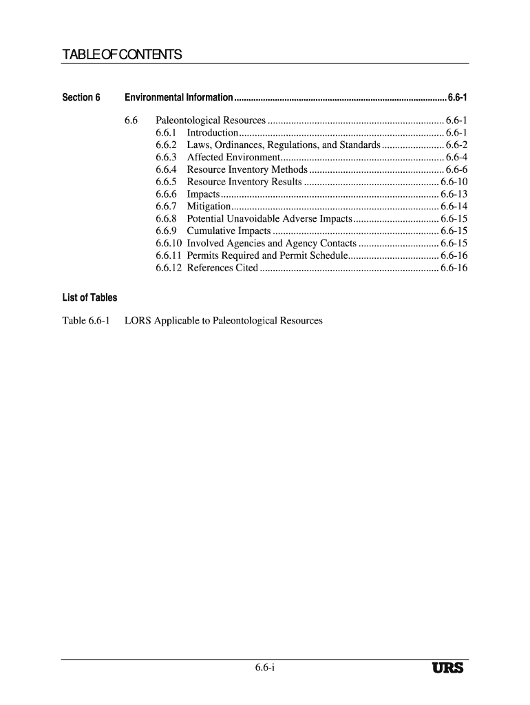Section6 6PaleontologicalJG05-09-06FINAL doc - energy ca Preview on Page 1
