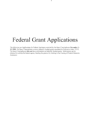 Federal Grant Application SF-424
