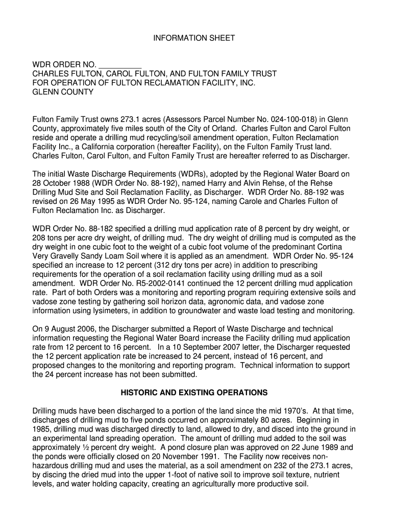 WDR ORDER NO - waterboards ca Preview on Page 1