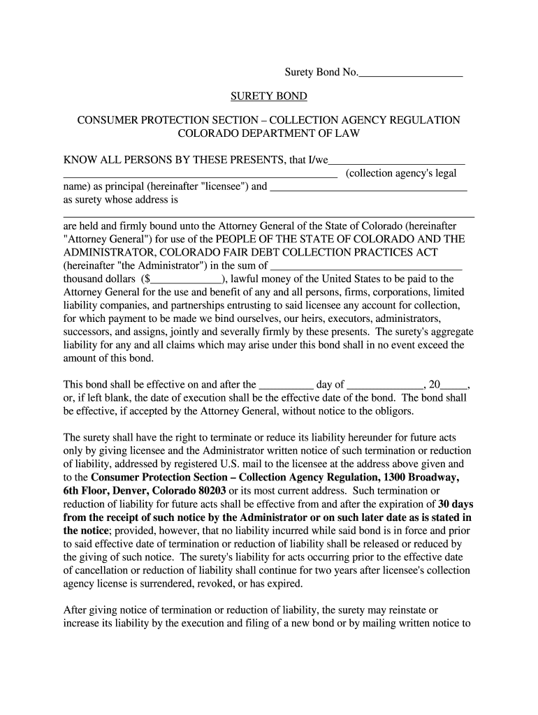 CONSUMER PROTECTION SECTION COLLECTION AGENCY REGULATION Preview on Page 1
