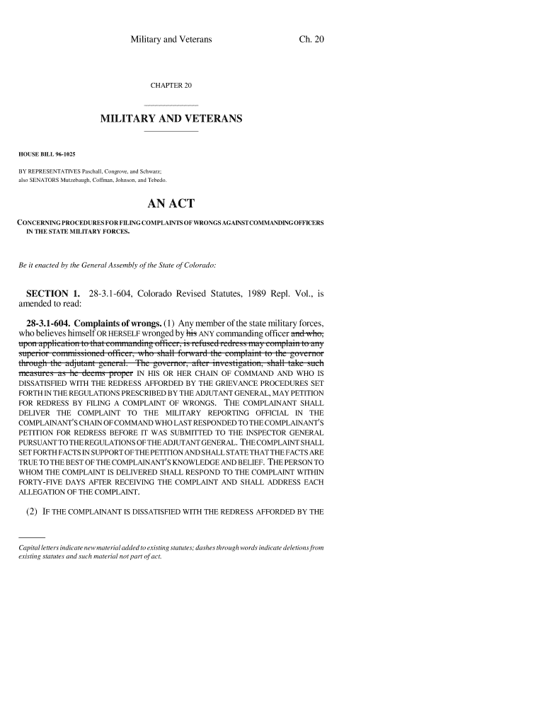 Military and Veterans - state co Preview on Page 1