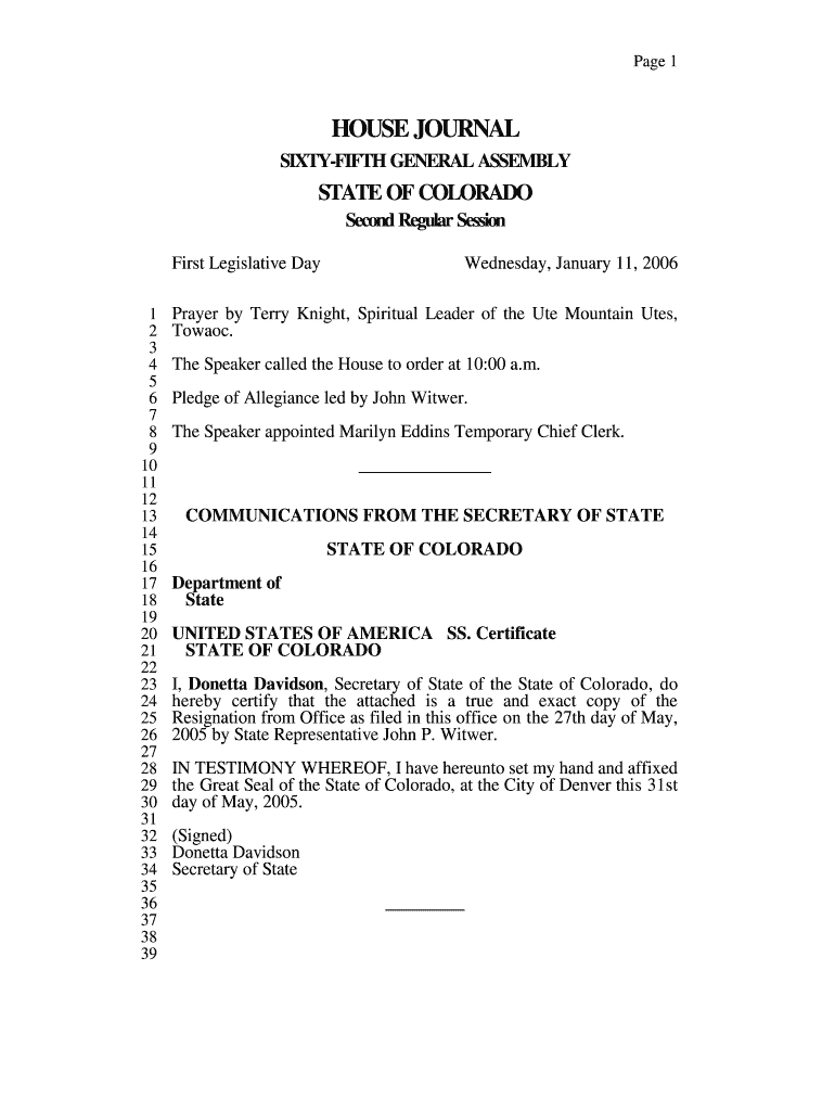 Prayer by Terry Knight, Spiritual Leader of the Ute Mountain Utes, Preview on Page 1