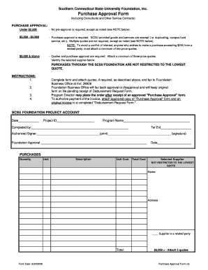 purchase approval form