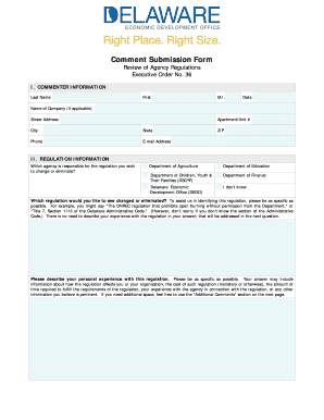 Comment Submission Form