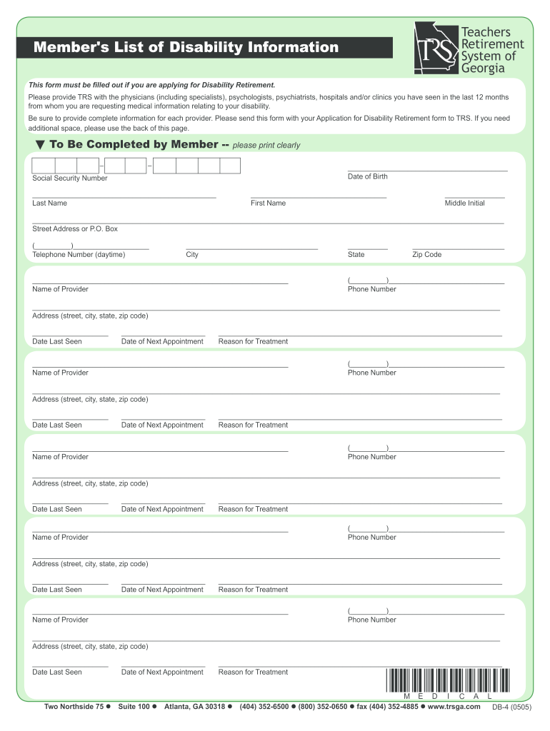 Retirement Trs Fill Online Printable Fillable Blank PdfFiller