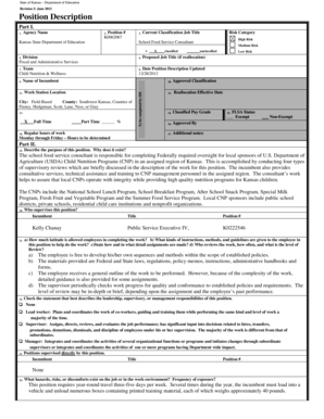 School Food Service Consultant - ksde