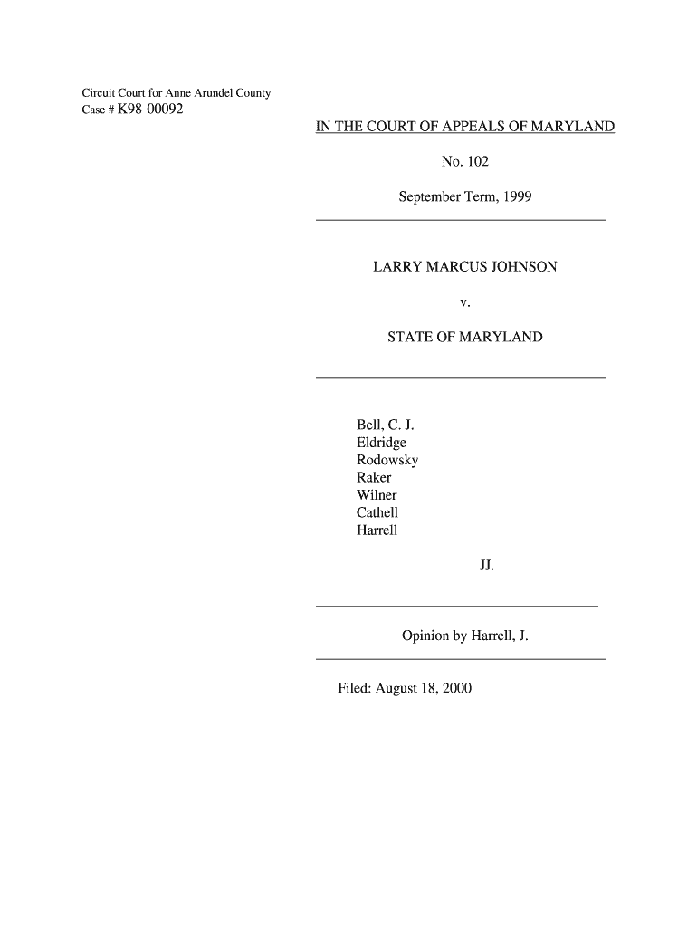 102 99 - Maryland Courts - courts state md Preview on Page 1