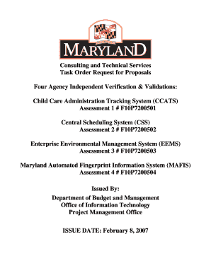 Sales tracking form - DPSCS MAFIS - Department of Information Technology - Maryland.gov