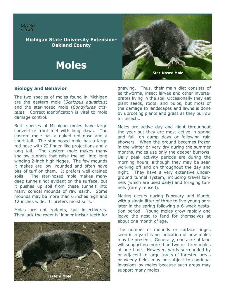 Michigan State University ExtensionOakland County Preview on Page 1