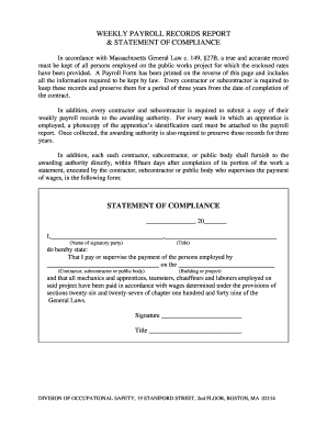 Certified payroll example - massport weekly certified payroll report form cp2