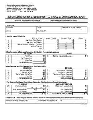 Annual Expense Report (PDF file) - Minnesota Department of Labor ... - dli mn