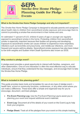 Mississippi Smoke-Free Home Pledge Form