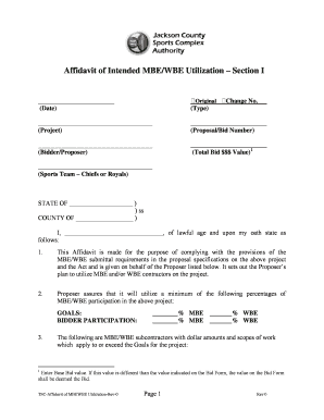 Fillable Online MWBE Utilization Plan Form MWBE 100 - Centro Fax Email ...