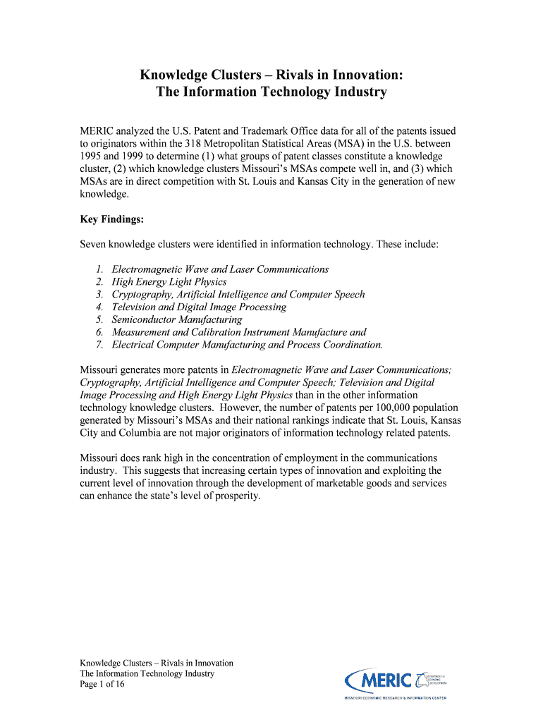 The Information Technology Industry Preview on Page 1
