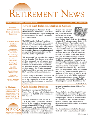 Nebraska Public Employees Retirement Beneficiary Designation Form