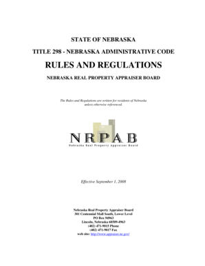 Appraisal Management Surety Bond Form (pdf) - Nebraska Real ... - appraiser ne