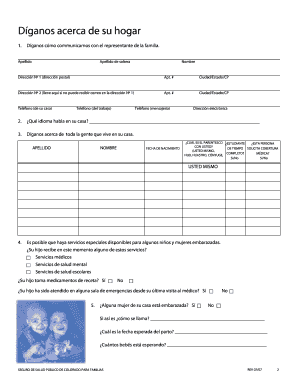 Solicitud de Seguro de Salud Público de Colorado