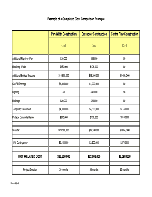 696-4b - Cost Comparison Form Example.pdf - dot state oh