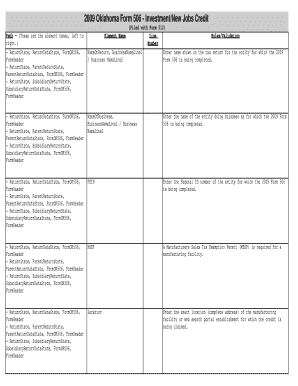 2009 Oklahoma Form 506
