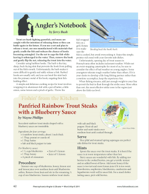 Pennsylvania Angler & Boater Subscription Form