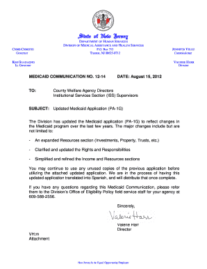 Department of Human ServicesDivision of Medical Assistance and ...