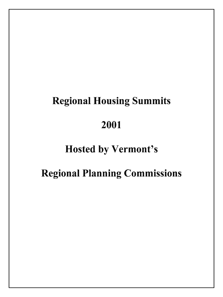 Addison County Regional Planning Commission - Vermont Housing Preview on Page 1