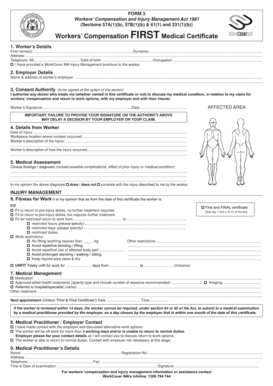 Workers’ Compensation Injury Management Form