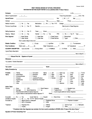 SPECIES FIELD SURVEY FORM (). spring2001 - wvdnr